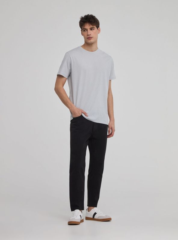 Plain T-shirt dark gray