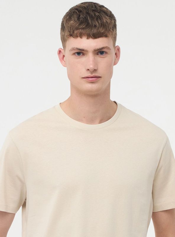 Plain T-shirt beige
