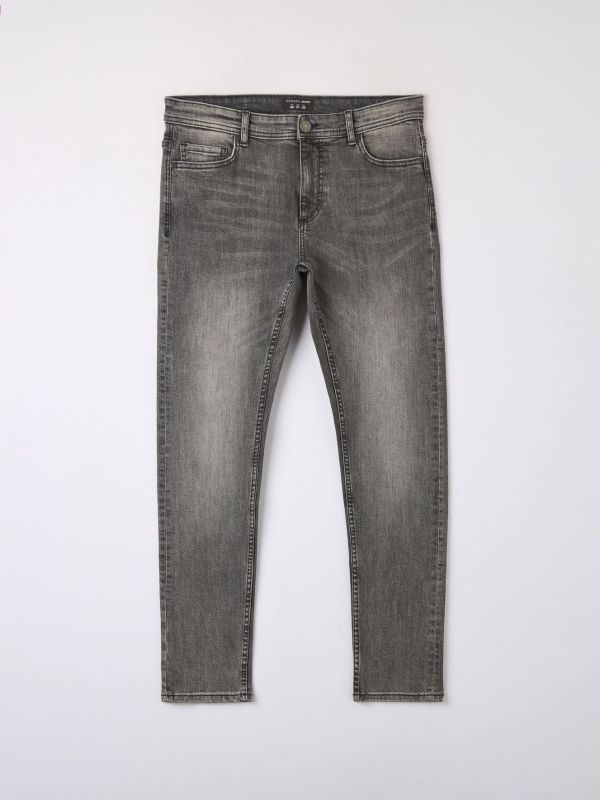 Skinny jeans gray