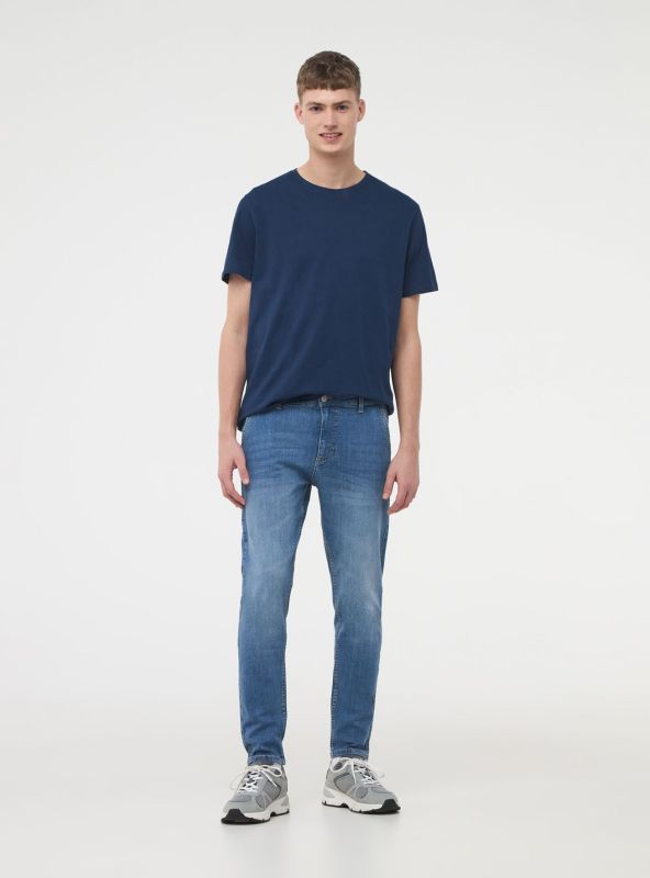 Skinny chino jeans blue